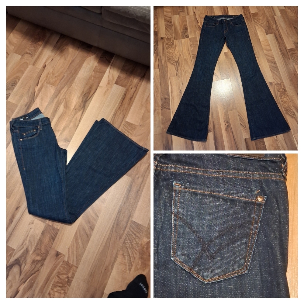 Y2K William Rast Super Flare Bell Bottom Jeans Jeans